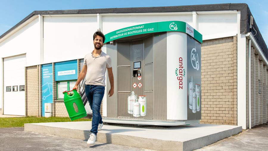 ANTARGAZ ÉTEND SON RÉSEAU DE DISTRIBUTEURS AUTOMATIQUES DE BOUTEILLES DE GAZ