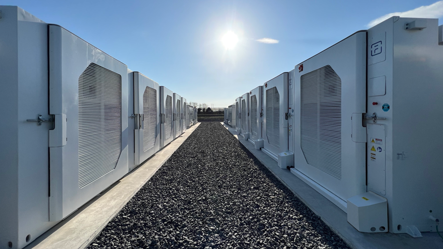 Batterij-opslag van energie