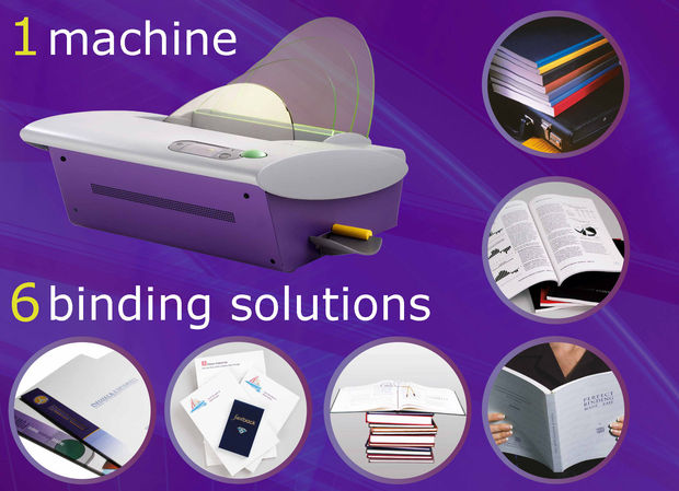 Bind en personaliseer al uw documenten in met de Fastback 20