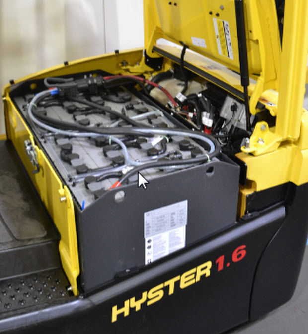 Verleng de levensduur van de tractiebatterij van uw heftruck