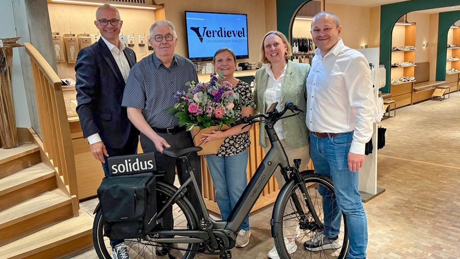 Solidus fête ses 115 ans avec une action retail et un tirage e-bike