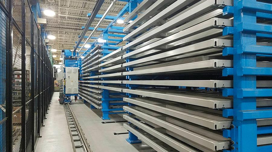 Opslagoplossing voor geautomatiseerde flexibele productie