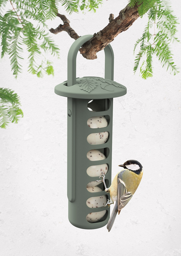 Faundit lanceert gerecycleerde vogelvoeder