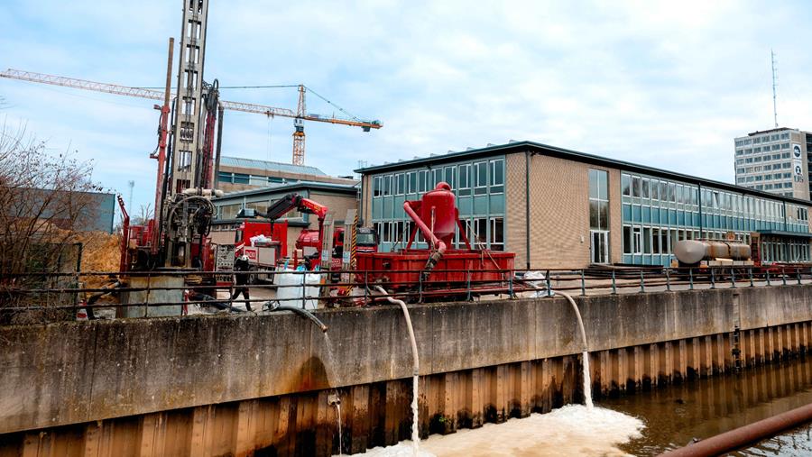 La haute école PXL teste la géothermie sur le campus Elfde Linie