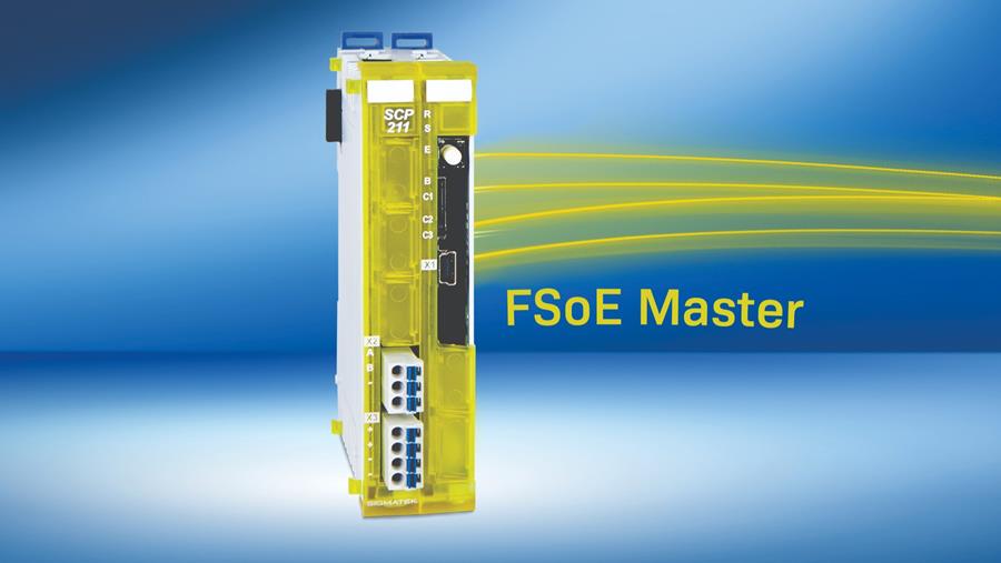 Safety Module SCP 211 master voor FSoE