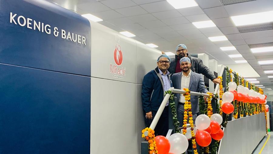 Le groupe Indian Miracle investit dans une Rapida 105 de Koenig & Bauer