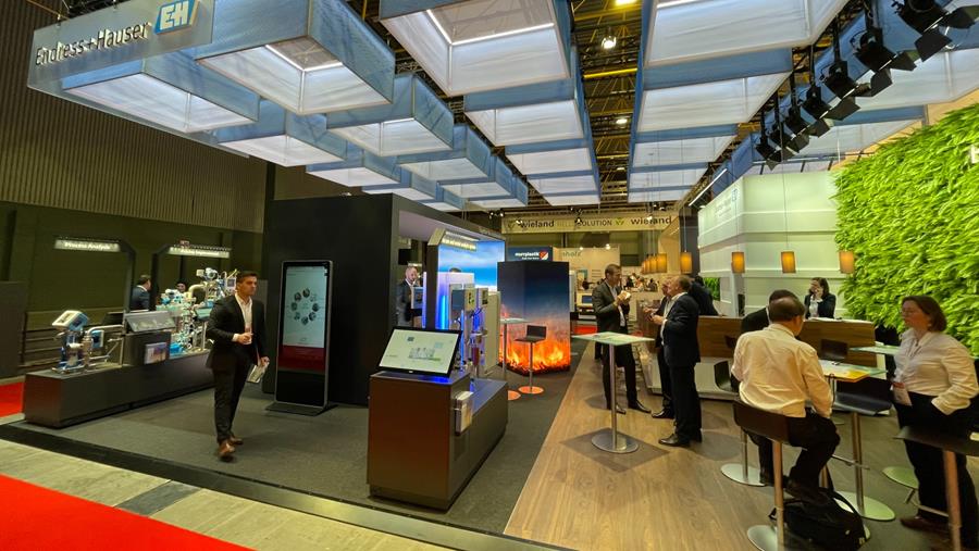 Endress+Hauser toont digitaliseringsoplossingen op Indumation